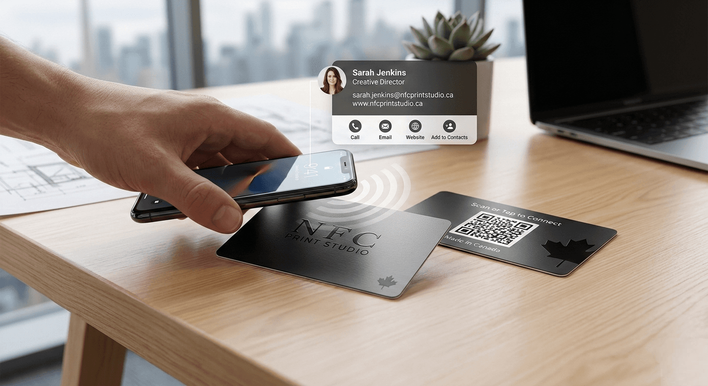 Premium NFC business cards